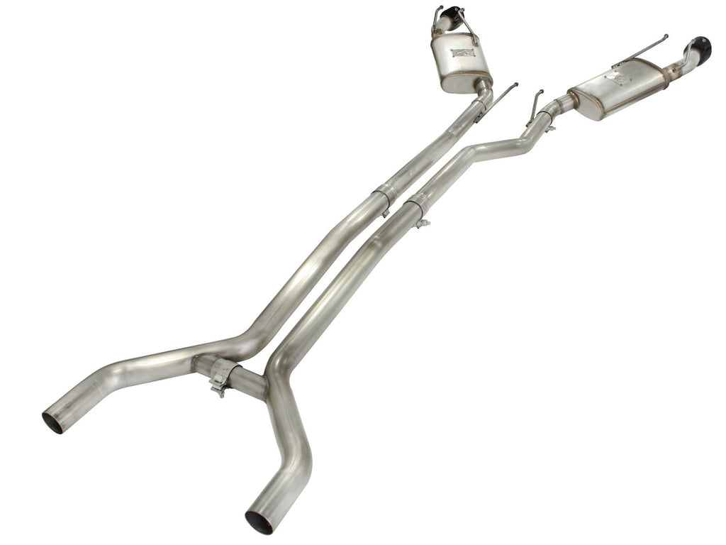 aFe MACH Force-Xp 2-1/2 IN 409 Stainless Steel Cat-Back Exhaust System - Chevrolet Camaro 2010-2013