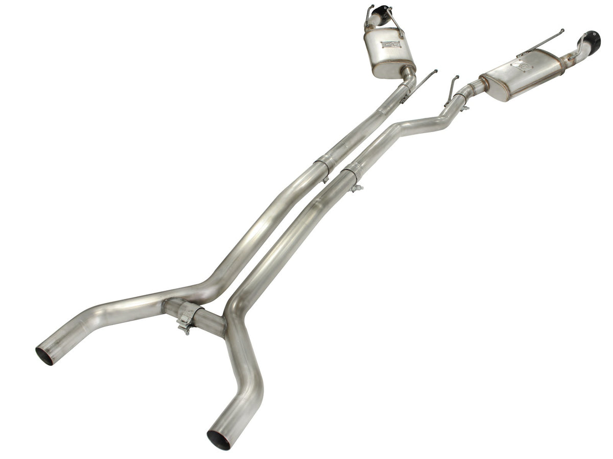 aFe MACH Force-Xp 2-1/2 IN 409 Stainless Steel Cat-Back Exhaust System - Chevrolet Camaro 2010-2013