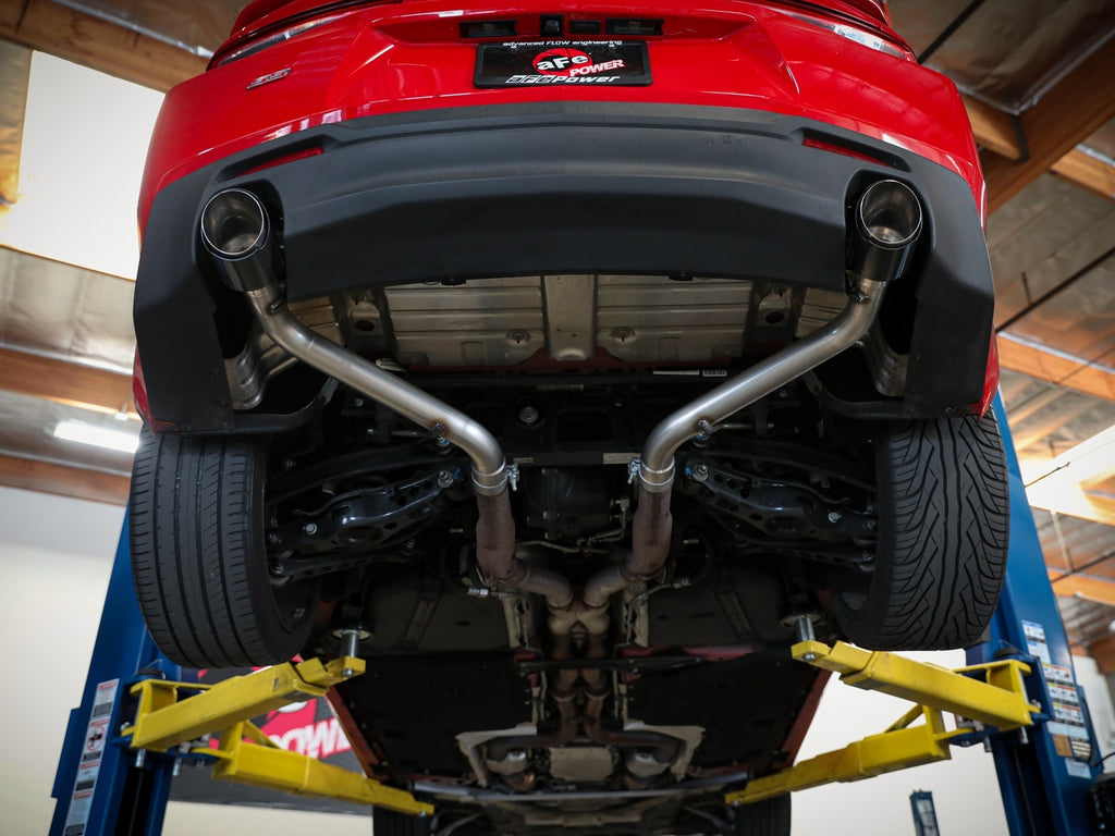 aFe MACH Force-Xp 2-1/2 IN 409 Stainless Steel Axle-Back Exhaust System - Chevrolet Camaro SS 2016-2024