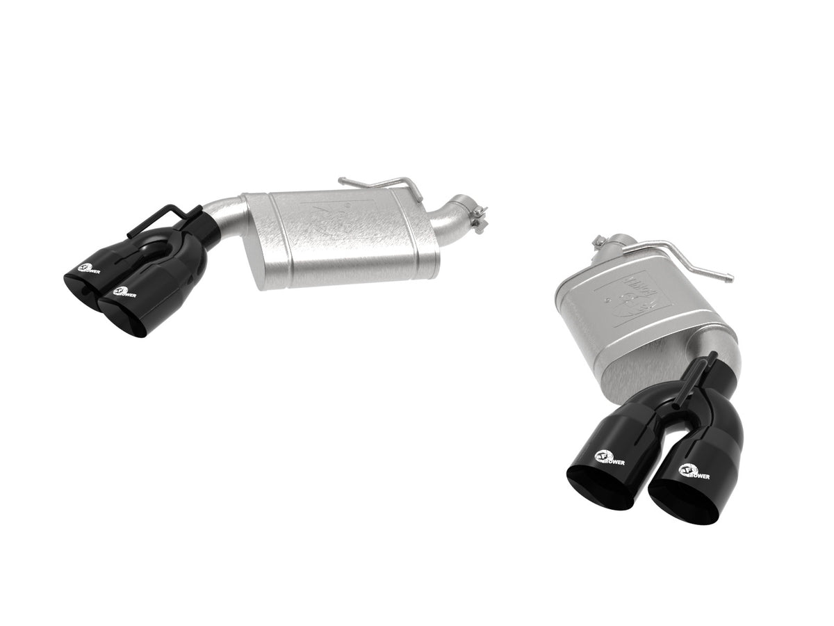 aFe MACH Force-Xp 3 IN 409 Stainless Steel Axle-Back Exhaust System w/ Mufflers - Chevrolet Camaro SS 2016-2024