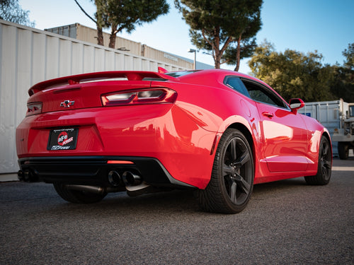 aFe MACH Force-Xp 3 IN 409 Stainless Steel Axle-Back Exhaust System w/ Mufflers - Chevrolet Camaro SS 2016-2024