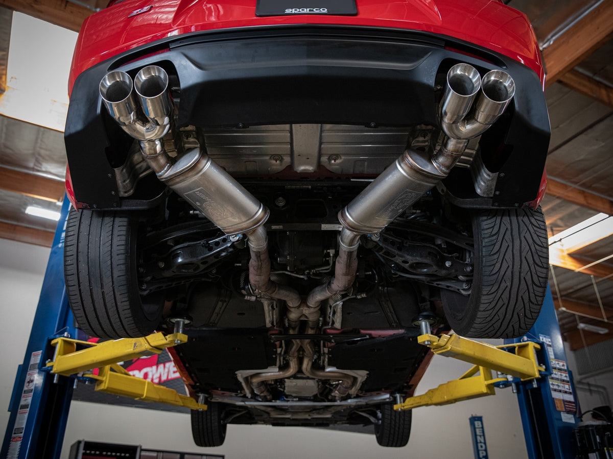 aFe MACH Force-Xp 3 IN 409 Stainless Steel Axle-Back Exhaust System w/ Mufflers - Chevrolet Camaro SS 2016-2024