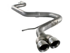 aFe Large Bore-HD 2-1/2 IN 409 Stainless Steel Cat-Back Exhaust System - VW Golf TDI 2011-2014