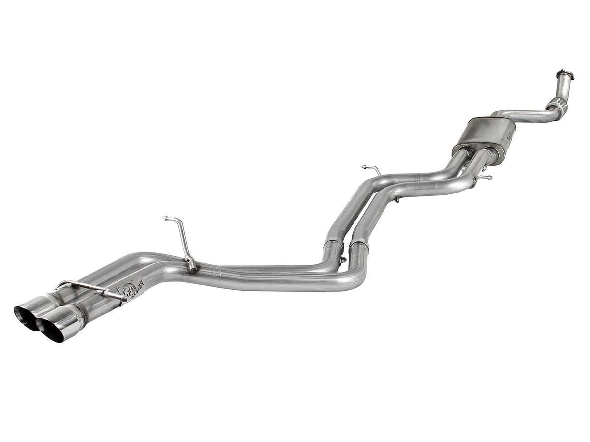 aFe MACH Force-Xp 2-3/4 IN to 2-1/4 IN 409 Stainless Steel Cat-Back Exhaust System - Audi A4 (B8) 2009-2016
