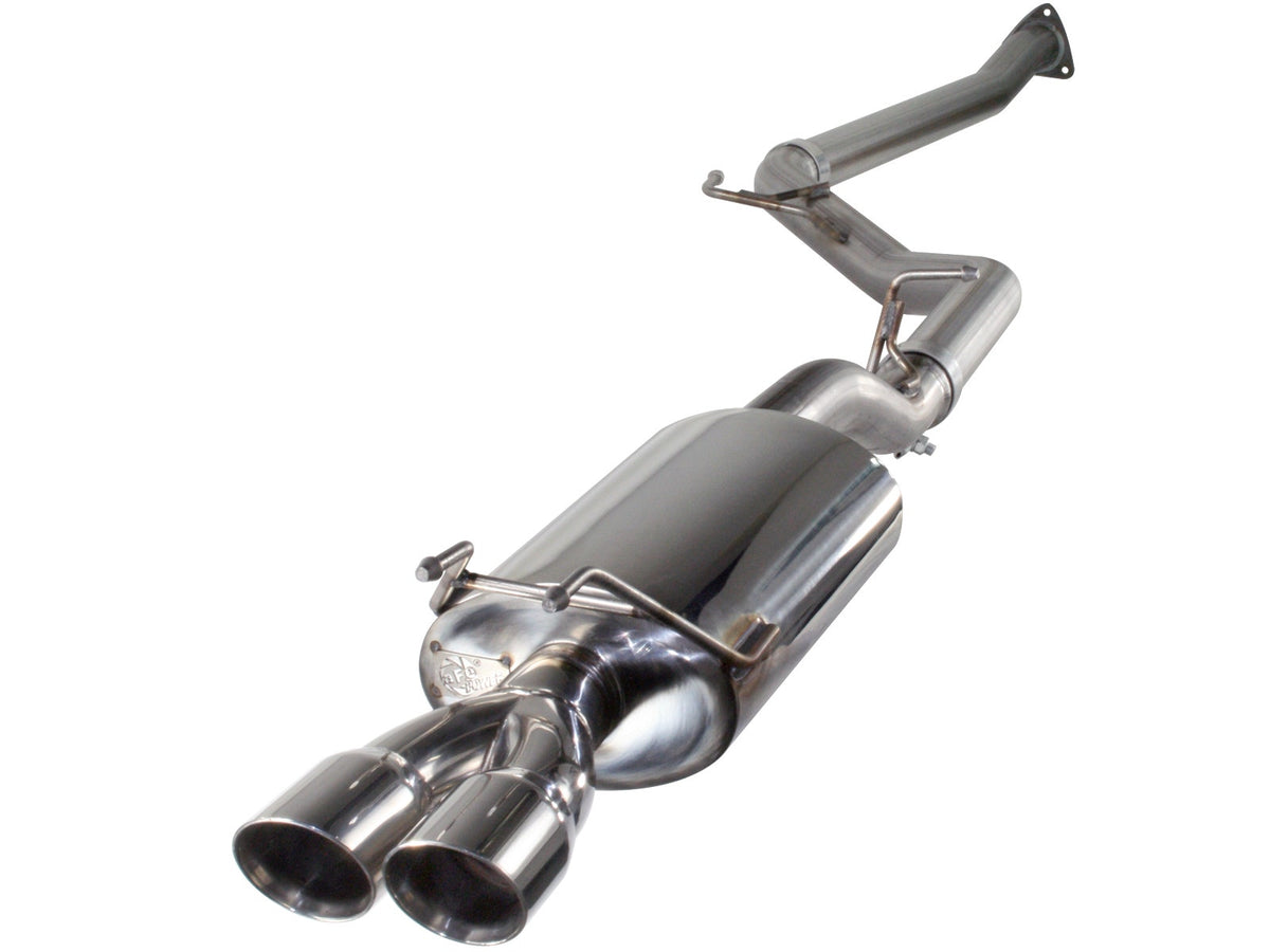 aFe Takeda 2-1/2 IN 409 Stainless Steel Cat-Back Exhaust System - Honda Civic Si (Coupe) 2012-2015