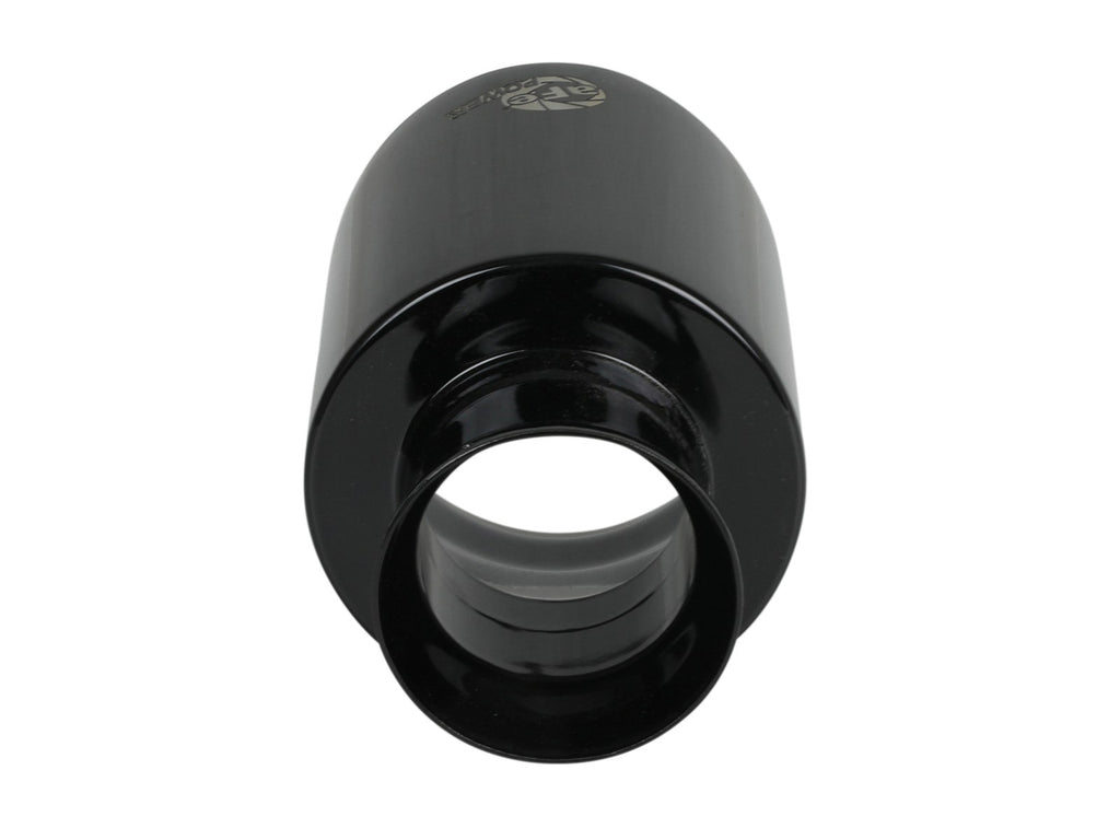 aFe MACH Force-Xp 4-1/2 IN Black Direct-Fit Exhaust Tip Set - Dodge Charger/Hellcat 2015-2023