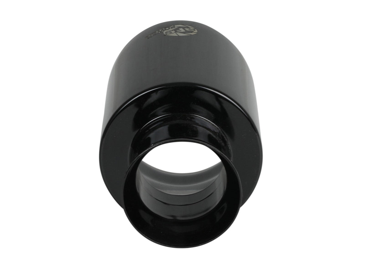 aFe MACH Force-Xp 4-1/2 IN Black Direct-Fit Exhaust Tip Set - Dodge Charger/Hellcat 2015-2023