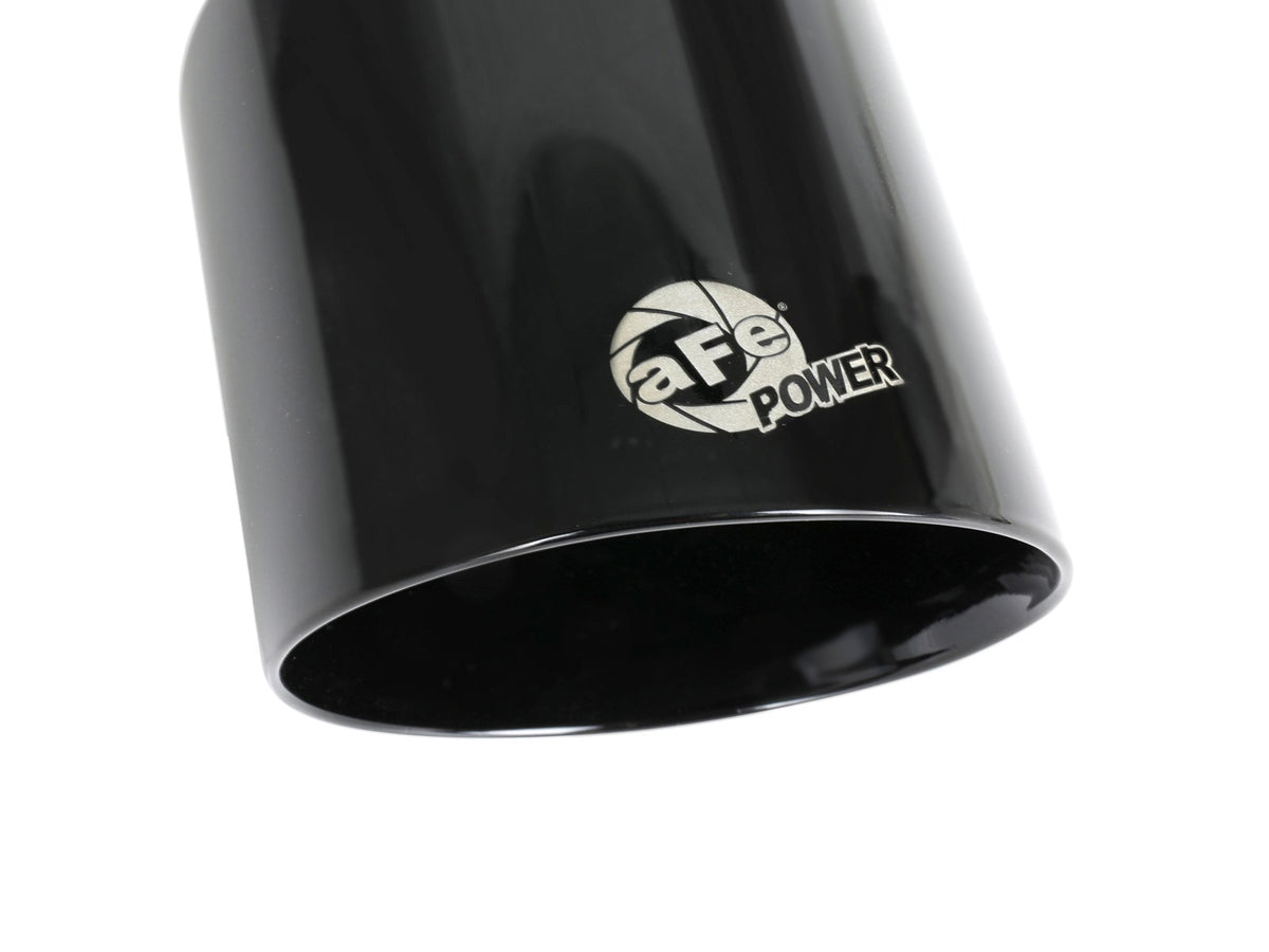 aFe MACH Force-Xp 4-1/2 IN Black Direct-Fit Exhaust Tip Set - Dodge Charger/Hellcat 2015-2023