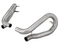 aFe MACH Force-Xp 304 Stainless Steel Muffler Delete Pipe - Porsche 911 Carrera S (991) 2012-2016