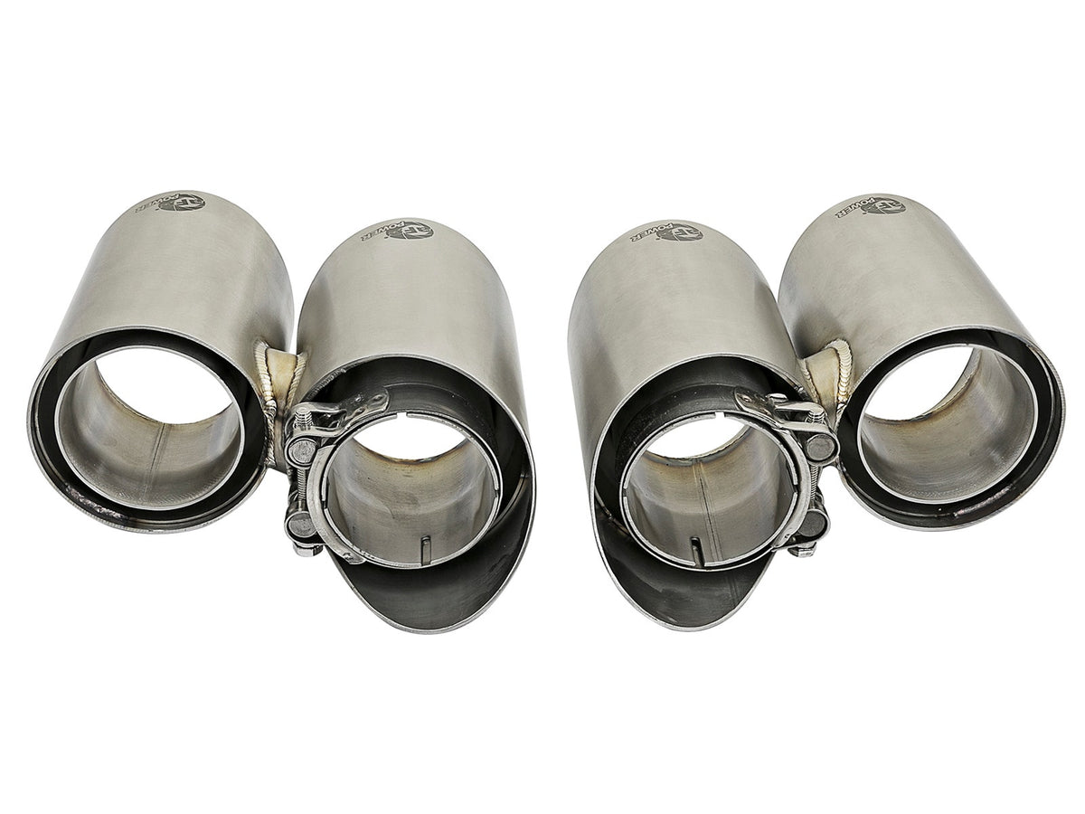 aFe MACH Force-Xp 3-1/2" 304 Stainless Steel Exhaust Tip - Porsche 911 Carrera/S (991) 2012-2016