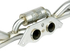 aFe MACH Force-Xp 304 Stainless Steel Secondary Muffler Delete Pipe - Porsche 911 GT3 991 2014-2019