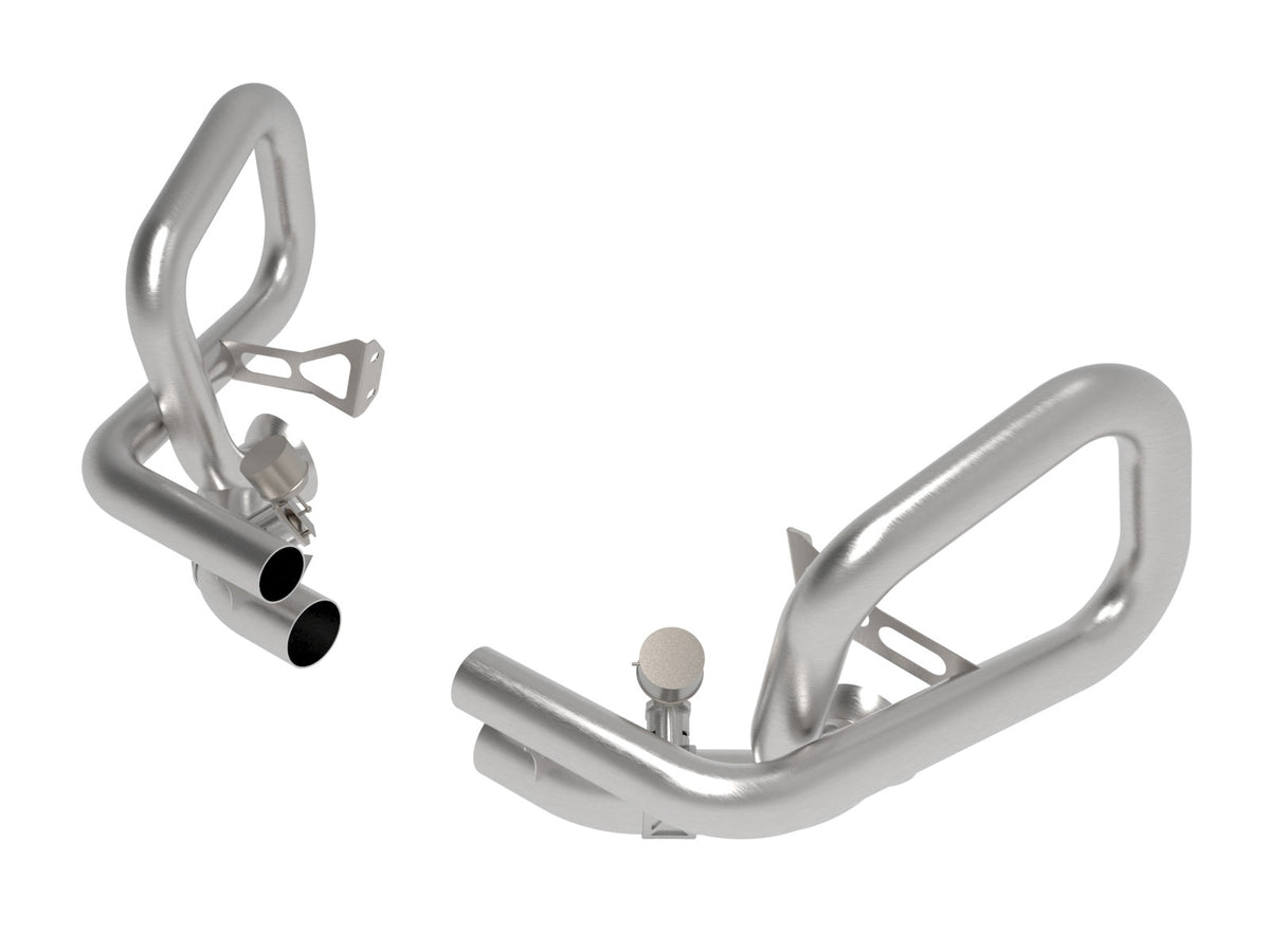aFe MACH Force-Xp 304 Stainless Steel Primary Muffler Delete Pipe - Porsche 911 GT3 991 2014-2019