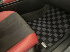 Phase 2 Motortrend (P2M) Checkered Carpet Race Floor Mats - Acura Integra DE5 (2023+)