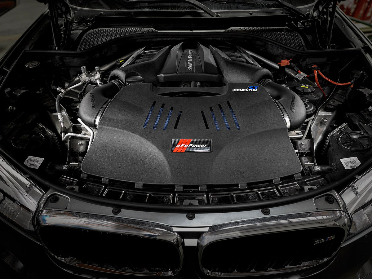 aFe Momentum ST Cold Air Intake System w/ Pro 5R Filters - BMW X5M (F85) 2015-2018 X6M (F86) 2015-2019