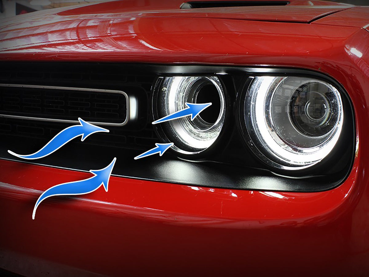 aFe Dynamic Air Scoop (D.A.S.) - Dodge Challenger 2019-2023