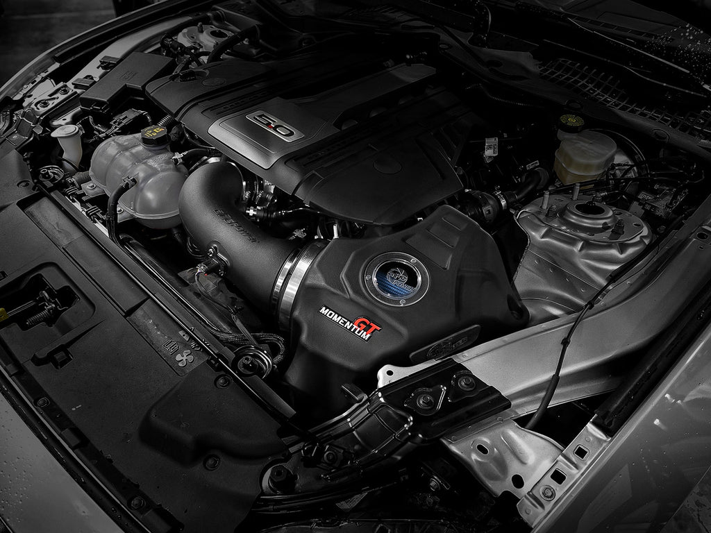 aFe Momentum GT Cold Air Intake System w/ Pro 5R Filter - Ford Mustang GT 2018-2023