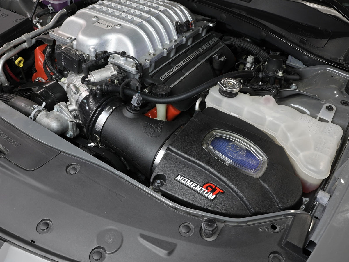 aFe Momentum GT Cold Air Intake System w/ Pro 5R Filter - Dodge Challenger/Charger SRT Hellcat 2017-2023