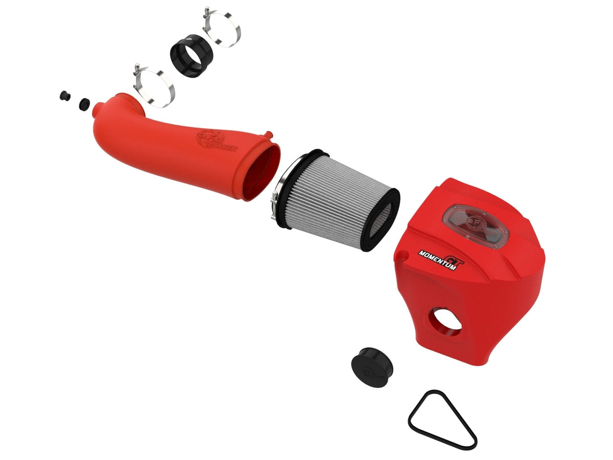aFe Momentum GT Red Edition Cold Air Intake System w/ Pro DRY S Filter - Dodge Challenger/Charger R/T 2011-2023