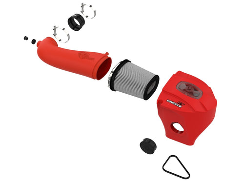 aFe Momentum GT Red Edition Cold Air Intake System w/ Pro DRY S Filter - Dodge Challenger/Charger R/T 2011-2023