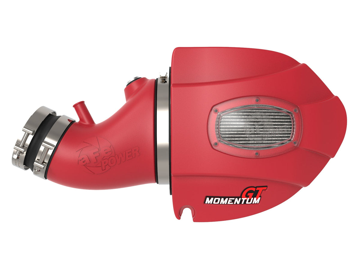 aFe Momentum GT Red Edition Cold Air Intake System w/ Pro DRY S Filter - Dodge Challenger/Charger/Chrysler 300 SRT8/SRT 2011-2023