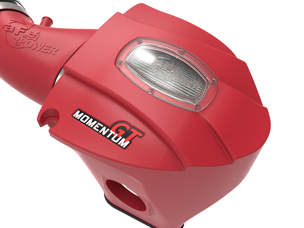 aFe Momentum GT Red Edition Cold Air Intake System w/ Pro DRY S Filter - Dodge Challenger/Charger/Chrysler 300 SRT8/SRT 2011-2023