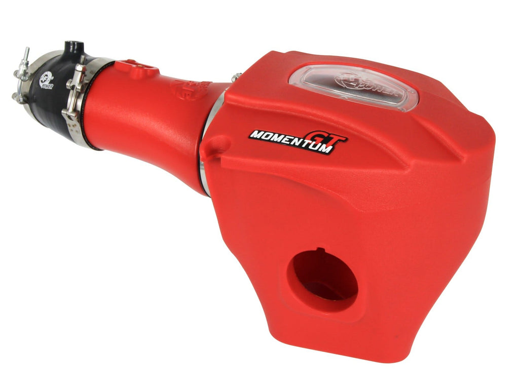 aFe Momentum GT Cold Air Intake System in Raising Hell Red w/ Pro DRY S Filter - Dodge Challenger/Charger SRT Hellcat 2015-2016