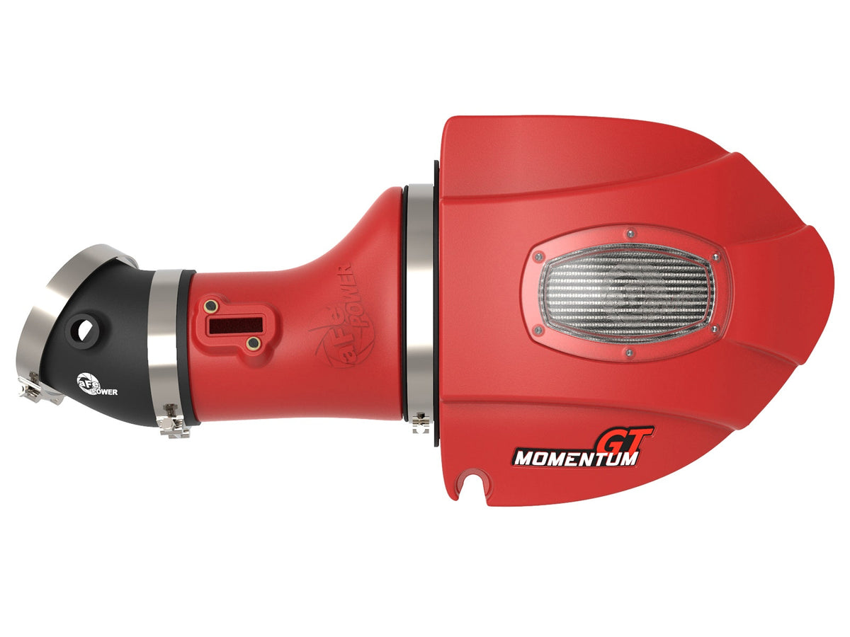 aFe Momentum GT Cold Air Intake System in Raising Hell Red w/ Pro DRY S Filter - Dodge Challenger/Charger SRT Hellcat 2015-2016