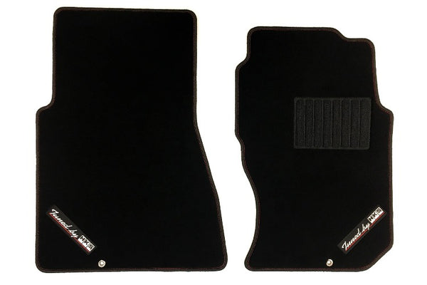 HKS "Tuned By" Premium Front Floor Mats Set - Nissan Skyline R32 GT-R (1989-1994)