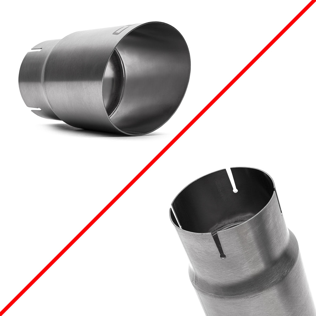 Cobb Tuning Brushed Titanium Tip Kit - Subaru WRX (2002-2007) / STI (2004-2007)