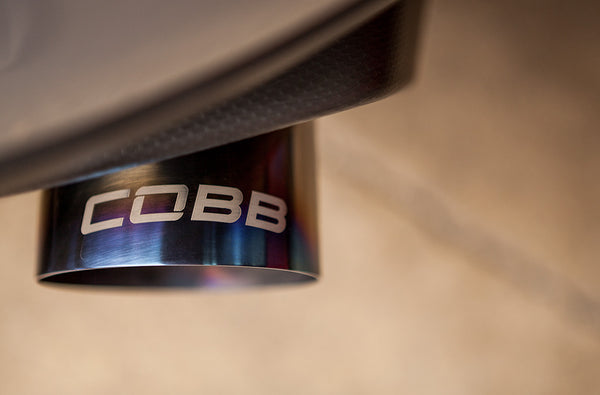 Cobb Tuning Titanium 3" Cat-Back Exhaust System - Subaru WRX Sedan (2011-2021) / STI Sedan (2011-2021)