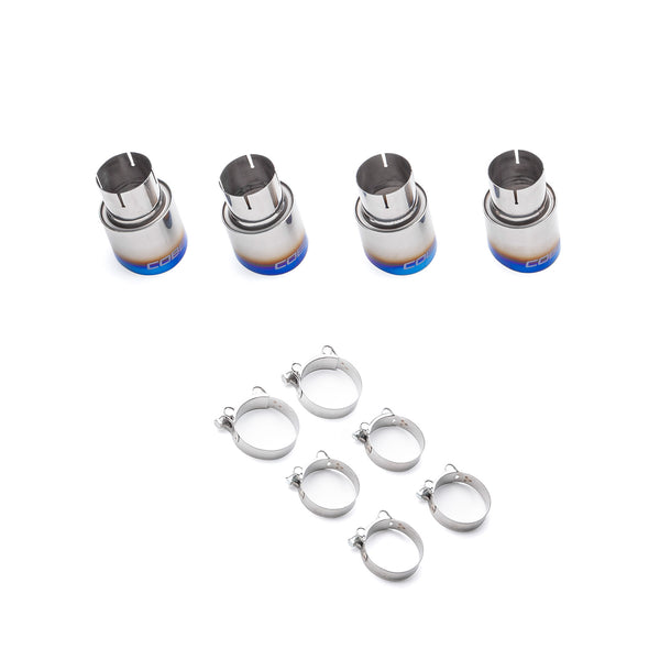 Cobb Tuning Blued Titanium Tip Kit - Subaru WRX (2011-2026) / STI (2011-2021)
