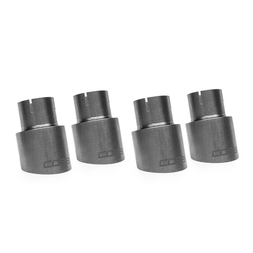 Cobb Tuning Brushed Titanium Tip Kit - Subaru WRX (2011-2026) / STI (2011-2021)