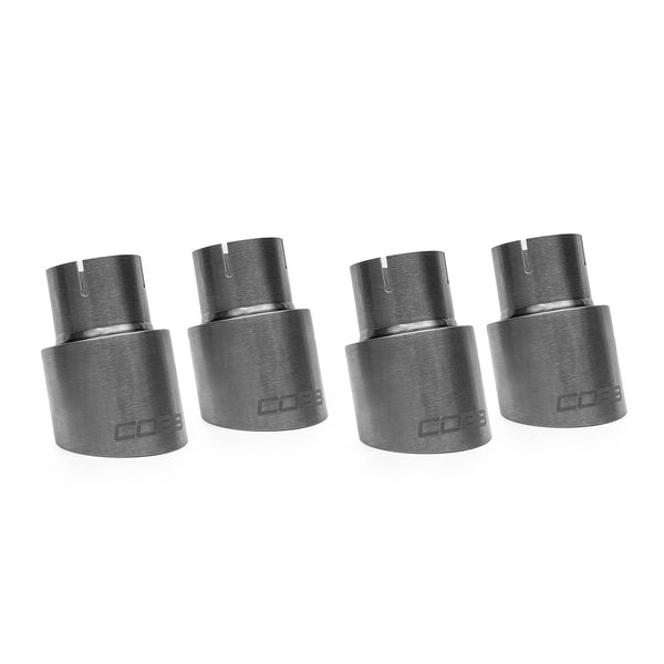 Cobb Tuning Brushed Titanium Tip Kit - Subaru WRX (2011-2026) / STI (2011-2021)