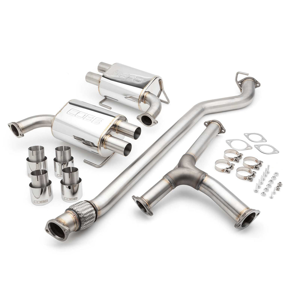 Cobb Tuning Stainless Steel 3" Cat-Back Exhaust System - Subaru WRX (2011-2021) / STI  (2011-2021) Sedan Models