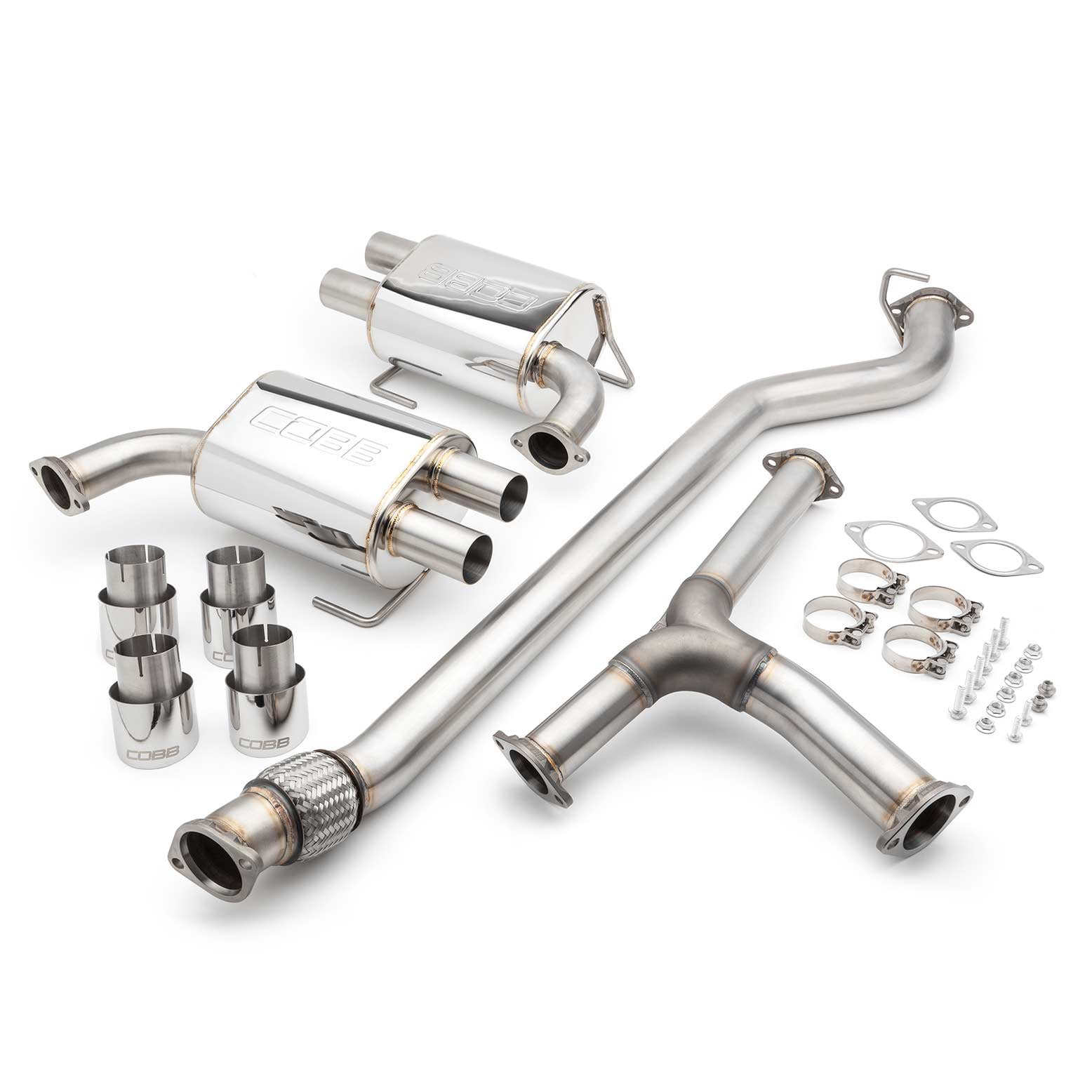 Cobb Tuning Stainless Steel 3" Cat-Back Exhaust System - Subaru WRX (2011-2021) / STI  (2011-2021) Sedan Models