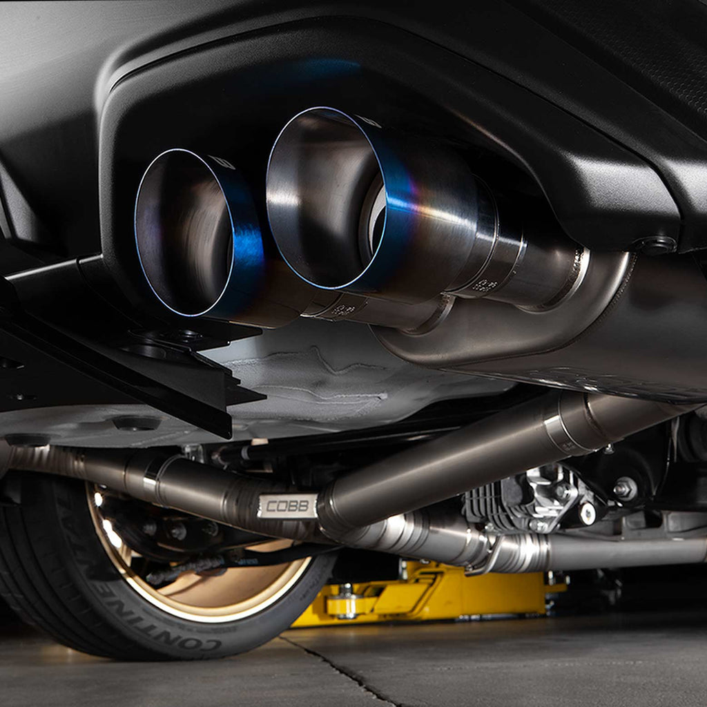 Cobb Tuning Titanium Cat-Back Exhaust System - Subaru WRX (2022-2026)