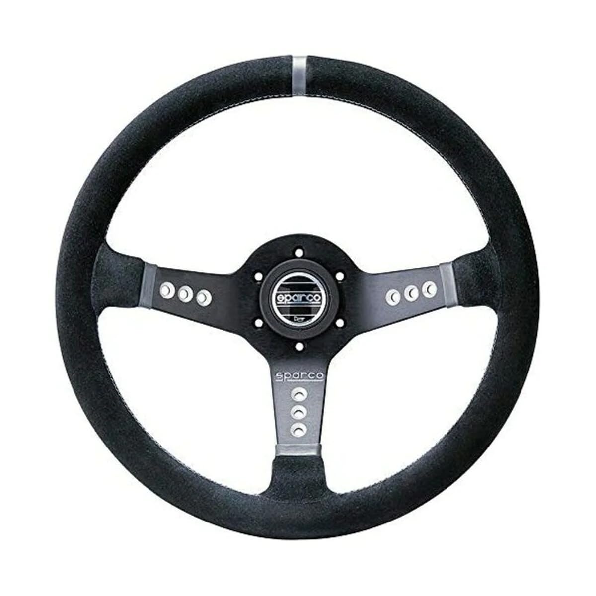 Sparco L777 Steering Wheel 350mm - Black Suede