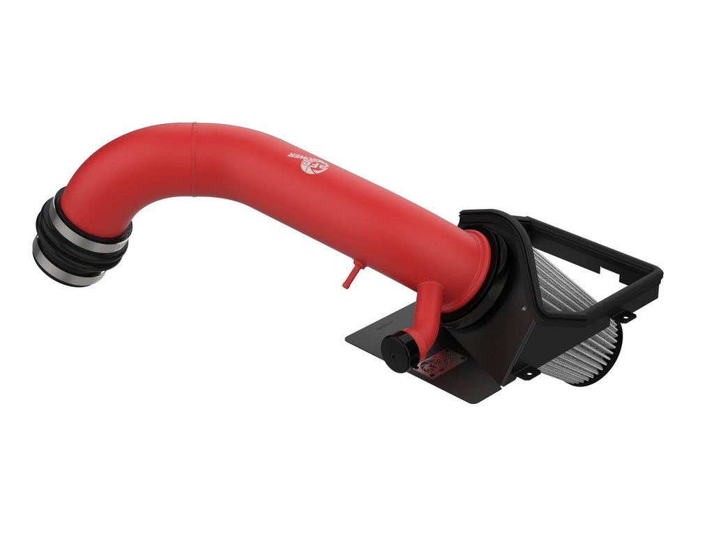 aFe Rapid Induction Red Edition Cold Air Intake System w/ Pro DRY S Filter - Volkswagen GTI (MKVII) 2015-2021