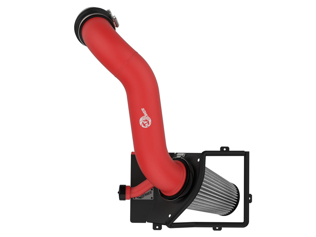 aFe Rapid Induction Red Edition Cold Air Intake System w/ Pro DRY S Filter - Volkswagen GTI (MKVII) 2015-2021