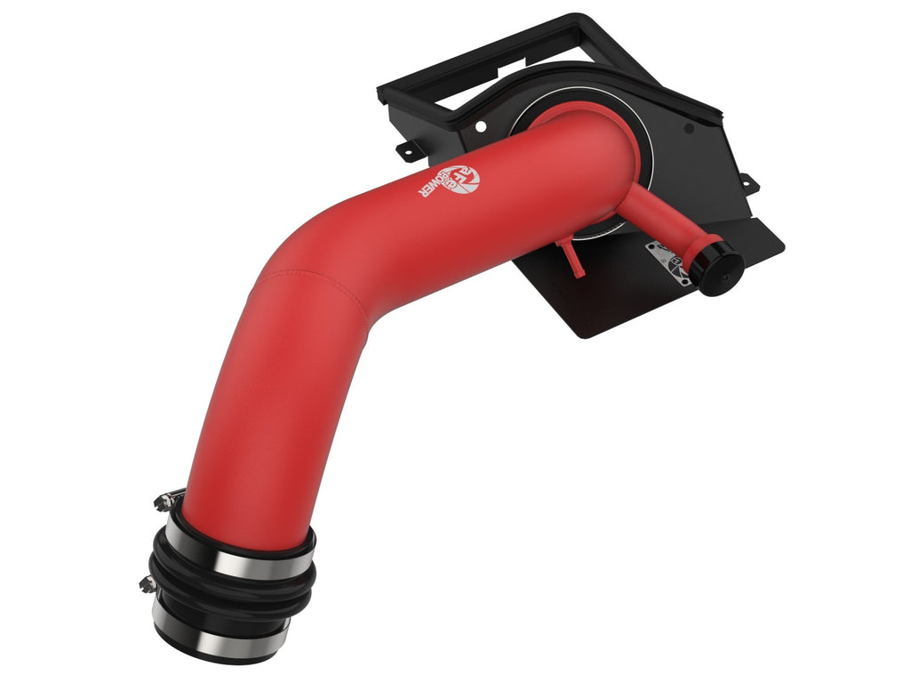 aFe Rapid Induction Red Edition Cold Air Intake System w/ Pro DRY S Filter - Volkswagen GTI (MKVII) 2015-2021