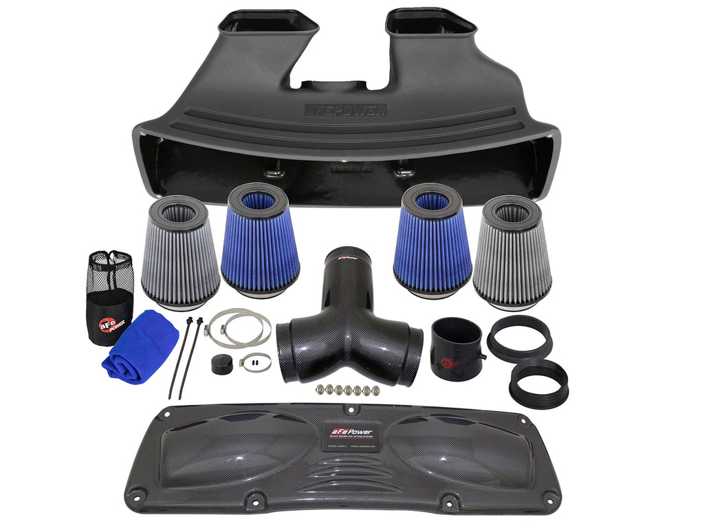 aFe Black Series Cold Air Intake System - Porsche 911 Carrera/S (991) 2012-2016 Porsche 911 Carrera 4/4S (991) 2013-2016