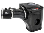 aFe Black Series Momentum Carbon Fiber Cold Air Intake System w/ Dual Filter - Dodge Challenger/Charger SRT Hellcat 2015-2016