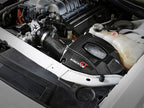 aFe Black Series Momentum Carbon Fiber Cold Air Intake System w/ Dual Filter - Dodge Challenger/Charger SRT Hellcat 2015-2016