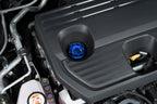 HPS Performance Billet Aluminum Engine Oil Filler Cap, Blue, 5269-105BL