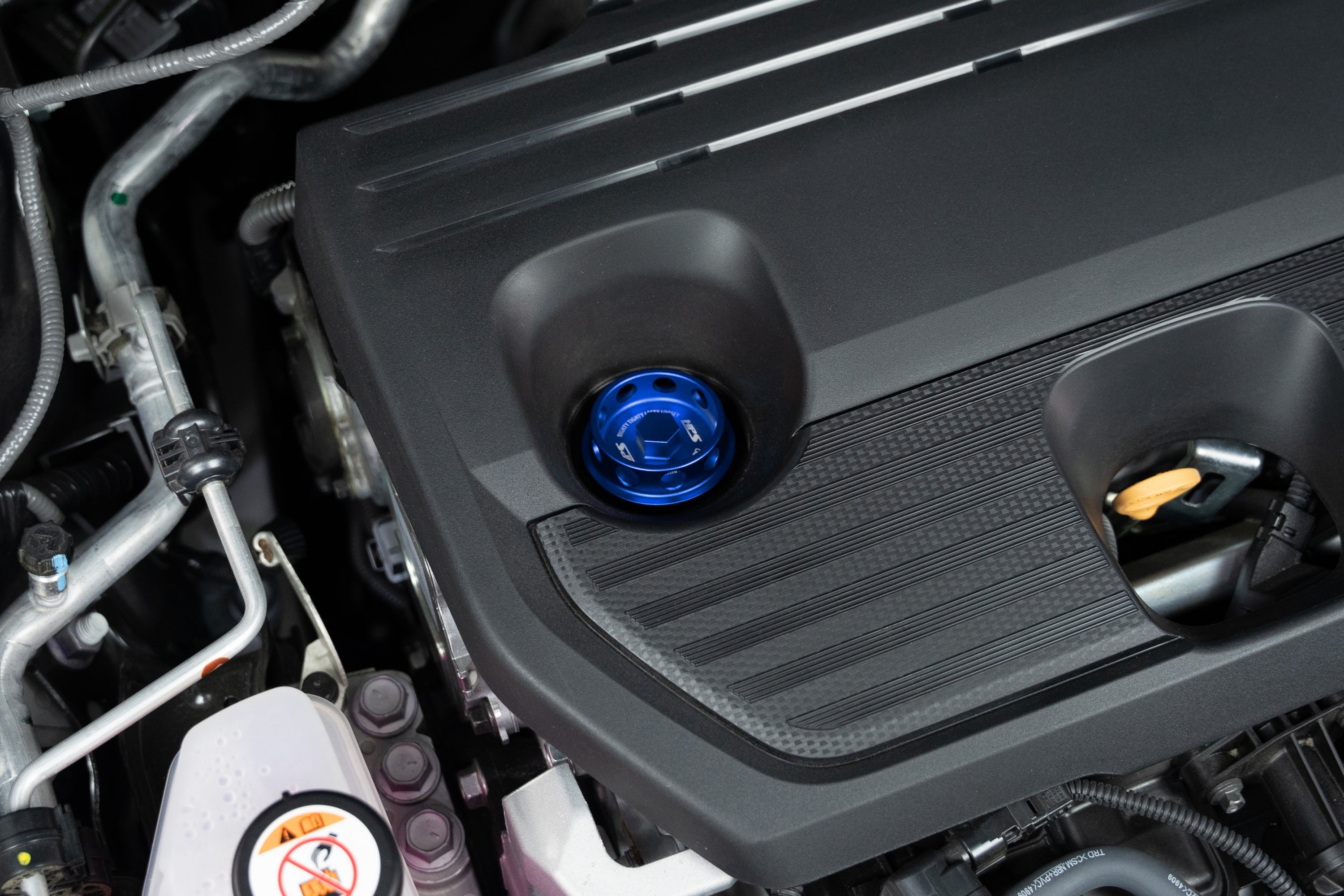 HPS Performance Billet Aluminum Engine Oil Filler Cap, Blue, 5269-105BL