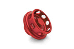 HPS Performance Billet Aluminum Engine Oil Filler Cap, Red, 5269-108R