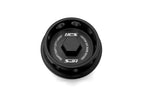 HPS Performance Billet Aluminum Engine Oil Filler Cap Black 5269-108WB