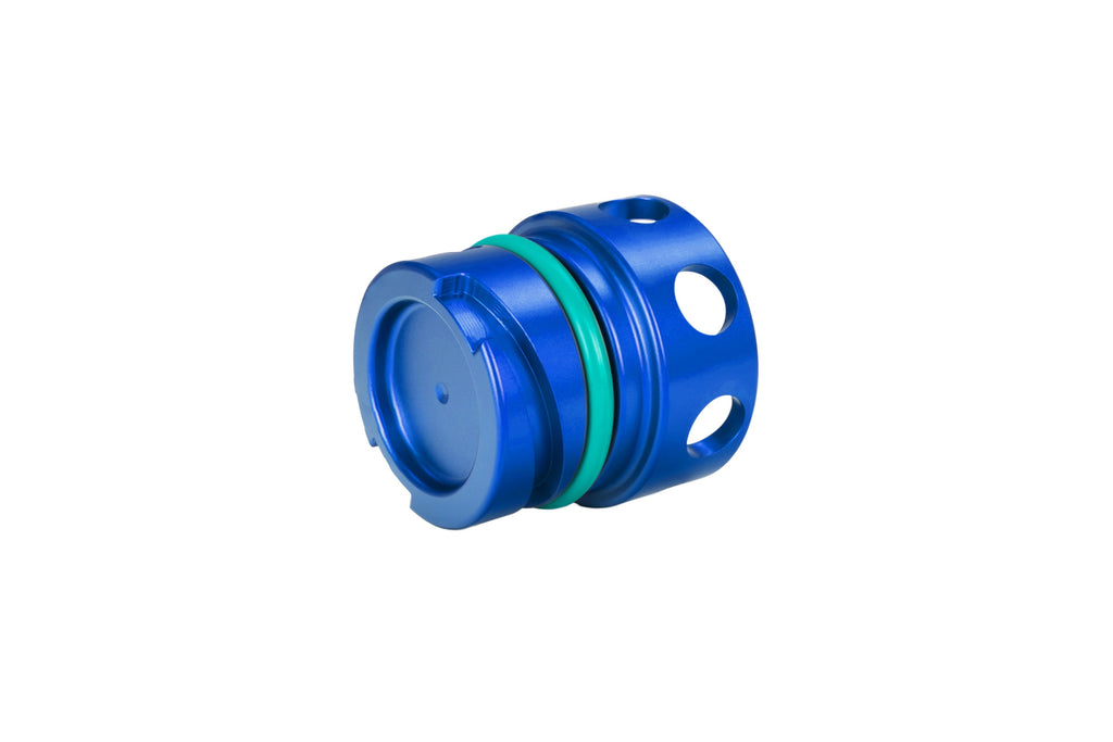 HPS Performance Billet Aluminum Engine Oil Filler Cap, Blue, 5269-110BL