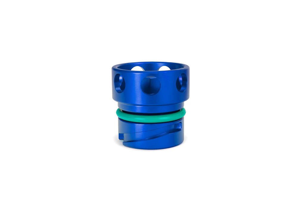 HPS Performance Billet Aluminum Engine Oil Filler Cap, Blue, 5269-110BL