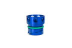 HPS Performance Billet Aluminum Engine Oil Filler Cap, Blue, 5269-110BL